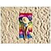 Telo Mare Grande 100x180 Spugna Spiaggia Piscina Maui Dehli Multicolor D10 - Foto miniatura 3