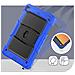 Custodia Per Samsung Galaxy Tab A7 Lite 8,7” Con Supporto E Tracolla Blu - Foto miniatura 2