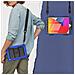 Custodia Per Samsung Galaxy Tab A7 Lite 8,7” Con Supporto E Tracolla Blu - Foto miniatura 3