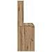Scrivania rovere artigianale 91 x 50 x 149 cm Legno multistrato - Foto miniatura 5