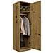 Topeshop SD-50 ARTISAN KPL, Quercia, Guardaroba, 5 ripiani, 1 porta/porte, Quercia - Foto miniatura 5
