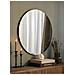 Specchio rotondo 80 cm - Design senza cornice per bagno e soggiorno - Foto miniatura 4
