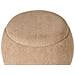 Pouf Contenitore Annabella Bouclé Marrone Chiaro - Foto miniatura 4