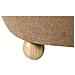 Pouf Contenitore Annabella Bouclé Marrone Chiaro - Foto miniatura 6