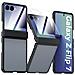 Custodia Protettiva In Pc Compatibile Con Samsung Galaxy Z Flip7 - Copertura Completa, Sottile E Anti-impronta Black - Foto miniatura 1