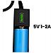 Caricatore Universale Per Batterie Cilindriche Usb 2a Con Indicatore 4,2v - Foto miniatura 2