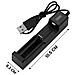 Caricatore Universale Per Batterie Cilindriche Usb 2a Con Indicatore 4,2v - Foto miniatura 4