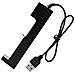 Caricatore Universale Per Batterie Cilindriche Usb 2a Con Indicatore 4,2v - Foto miniatura 5