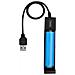 Caricatore Universale Per Batterie Cilindriche Usb 2a Con Indicatore 4,2v - Foto miniatura 1