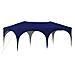 Tenda per feste a pop-up 575 x 288 x 245 cm Blu Tessuto Oxford - Foto miniatura 1