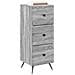 Mobile con Cassetti Grigio Sonoma 33 x 34,5 x 90 cm - Foto miniatura 2