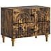 Armadio da Notte con cassetto Rovere Fumo 62 x 34,5 x 48 cm - Foto miniatura 1