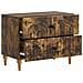 Armadio da Notte con cassetto Rovere Fumo 62 x 34,5 x 48 cm - Foto miniatura 3