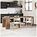 Tavolo da Pranzo 240 x 85 x 75 cm Legno ingegnerizzato - Foto miniatura 2