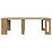 Tavolo da Pranzo 240 x 85 x 75 cm Legno ingegnerizzato - Foto miniatura 6