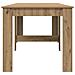 Tavolo da Pranzo 240 x 85 x 75 cm Legno ingegnerizzato - Foto miniatura 7