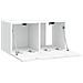 Mobile Porta TV da Muro Bianco 59,5 x 31 x 30 cm - Foto miniatura 5