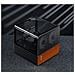 V12 BLACK computer case Nero, Legno - Foto miniatura 2