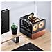 V12 BLACK computer case Nero, Legno - Foto miniatura 13
