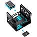 V12 BLACK computer case Nero, Legno - Foto miniatura 17