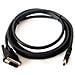 Cavo Hdmi Flessibile Con Ethernet Ultra-slim High-speed - Nero 6ft - Foto miniatura 1