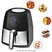 Profi Cook friggitrice ad aria, Olio e grassi, 7 programmi per friggere + variables tempo programma + programma di temperatura, 2,5 L Capacità, Display a LED, Serbatoio staccabile (antiaderente)  - Foto miniatura 3