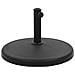 Base Per Parasole Rotonda In Poliresina 19 Kg Nera - Foto miniatura 1
