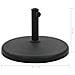 Base Per Parasole Rotonda In Poliresina 19 Kg Nera - Foto miniatura 6