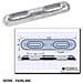 Piastra Scafo Serie Fairline Doppia Asola 320 65 35 160 2.20 - Foto miniatura 1