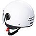 Casco Jet Demi Urban Moto Omologato Ece 22 Visiera Avio Sferica Sonicmoto Bianco L - Foto miniatura 2