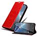Custodia Compatibile Con Nokia 2.2 In Rosso Mela - Coperchio Protettiva Con Chiusura Magnetica, Funzione Stand E Tasca Per Le Carte - Foto miniatura 1