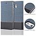 Custodia Compatibile Con Nokia 3 2017 In Blu Scuro Nero - Coperchio Protettiva Con Chiusura Magnetica, Funzione Stand E Tasca Per Le Carte - Foto miniatura 3
