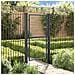 Cancello Per Giardino In Acciaio Zincato Grigio 100x225 Cm - Foto miniatura 6