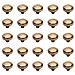 9160008 Pomolo Per Mobile, Ø32mm, Zama, Bronzato, Set Di 25 - Foto miniatura 1