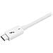 Cavo Thunderbolt 3 - 20Gbps - 50cm - Bianco - Compatabile con Thunderbolt, USB e DisplayPort - Foto miniatura 2