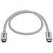 Cavo Thunderbolt 3 - 20Gbps - 50cm - Bianco - Compatabile con Thunderbolt, USB e DisplayPort - Foto miniatura 3