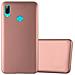 Custodia Compatibile Con Huawei P Smart 2019 / Honor 10 Lite In Oro Rosa Metallico - Coperchio Protettivo In Silicone Tpu Flessibile - Foto miniatura 1
