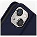 Custodia Vera Pelle Per Iphone 13 Mini Portacarte E Supporto Video Blu Scuro - Foto miniatura 5