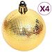 Set Addobbi Di Natale 108 Pz Oro E Rosso - Foto miniatura 7