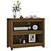 Libreria Marrone Miele 80x35x68 Cm In Legno Massello Di Pino - Foto miniatura 6