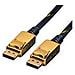 Cavo Displayport In Tessuto Maschio /maschio Connettori In Oro 2 Mt - Foto miniatura 1