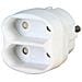 Kopp 174102001 Adattatore Per Presa Di Corrente Tipo F Tipo C (europlug) Bianco - Foto miniatura 1