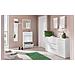 Mobile Da Ingresso Omer, Entratina Moderna Multifunzione, Armadietto Multiuso Per Atrio, 100% Made In Italy, Cm 50x27h140, Bianco Lucido - Foto miniatura 4