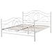 Letto Metallo Lyra 140 X 200 Cm Bianco - Foto miniatura 5