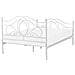 Letto Metallo Lyra 140 X 200 Cm Bianco - Foto miniatura 6