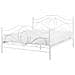 Letto Metallo Lyra 140 X 200 Cm Bianco - Foto miniatura 8