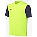 Y Nk Df Tiempo Premii Jsy Ss Big Kids' Short-Sleeve Soccer Bambino Taglia M Colore Giallo Fluo - Foto miniatura 1