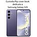 Smart Book Custodia A Libro Poket Flip Cover Case Per Samsung Galaxy S24 Gold - Foto miniatura 2