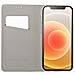Smart Book Custodia A Libro Poket Flip Cover Case Per Samsung Galaxy S24 Gold - Foto miniatura 3