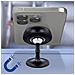 Supporto Auto Magnetico Per Telefono Rotazione Completa A 360°, Nero - Foto miniatura 2